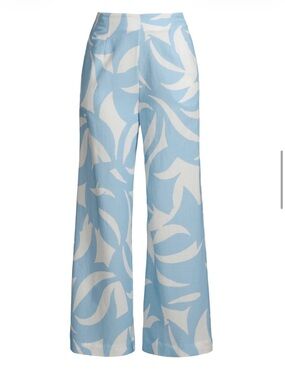 Cala De La Cruz Flora Toya Wide Leg Pants